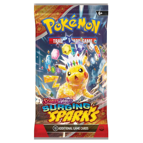 POKEMON TCG Scarlet & Violet Surging Sparks Single Booster Pack
