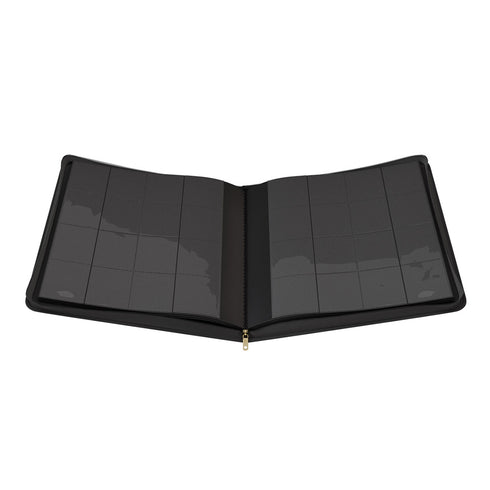 Palms Off 16 Pocket MEGA Capacity Zip Binder Limited Edition - Black/Gold