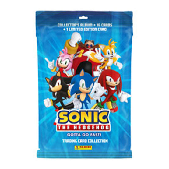 sonic trading cards binder Panini The Hedgehog Starter Pack Qty:Case Special Deal (25 Bundle Boxes) cant you Special_Feature_Locking Top Ten Unstable Cards