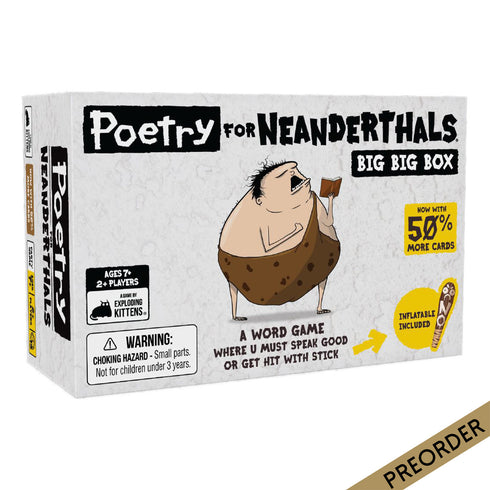 Poetry for Neanderthals Big Box (by Exploding Kittens)