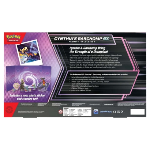 Pokemon TCG Cynthia's Garchomp ex Premium Collection