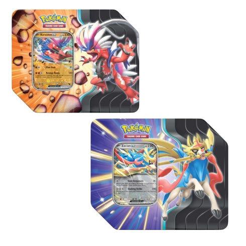 Pokemon TCG Slashing Legends Tin (Pair)
