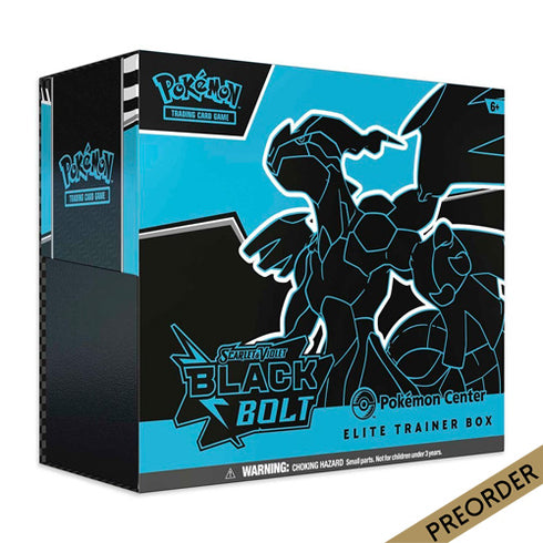 Pokemon TCG Black Bolt Pokemon Center Elite Trainer Box