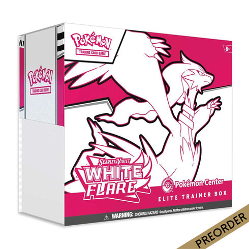 Pokemon TCG White Flare Pokemon Center Elite Trainer Box