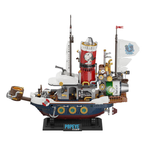 Popeye - Popeye's Adventure Ship Buildable Set (1845pcs)