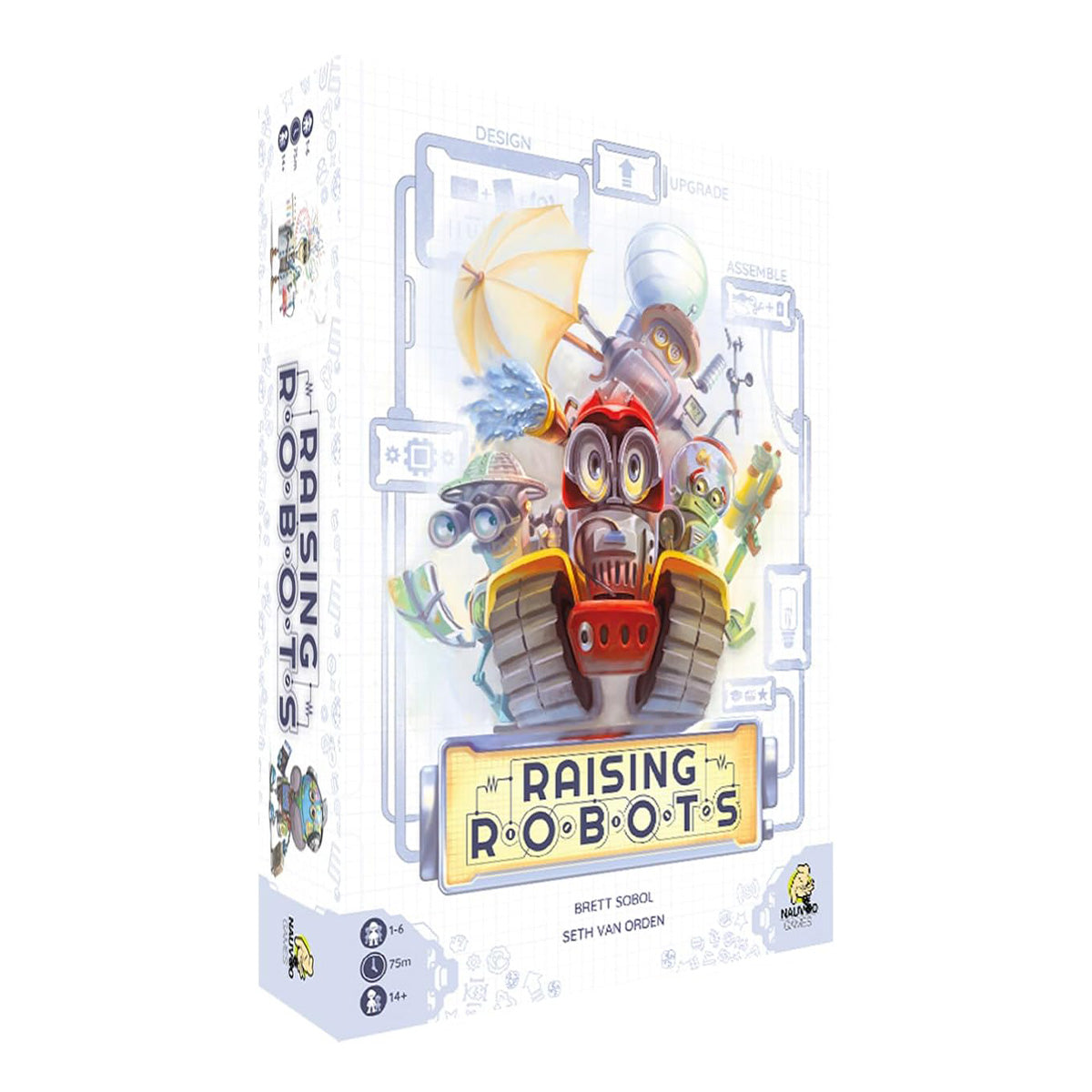 Lucky Duck Games - Raising Robot - Espansione Pets - Edizione Francese - 934605 - Aggiungi Animali Robotici Al Tuo Gioco! - 5