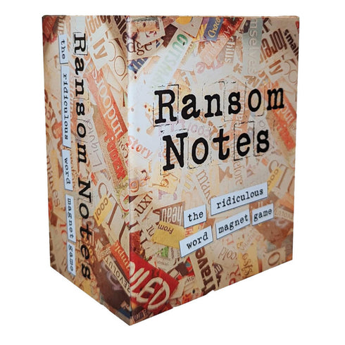 Ransom Notes The Ridiculous Word Magnet Game