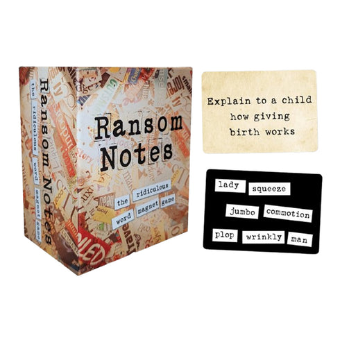 Ransom Notes The Ridiculous Word Magnet Game