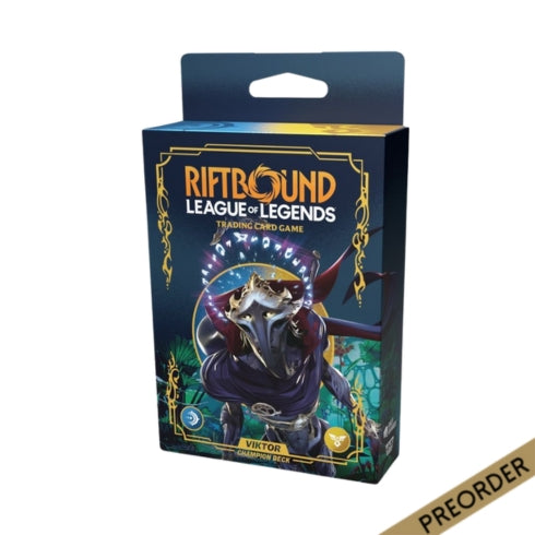 Riftbound League of Legends TCG Set 1 Origins Viktor Champion Deck