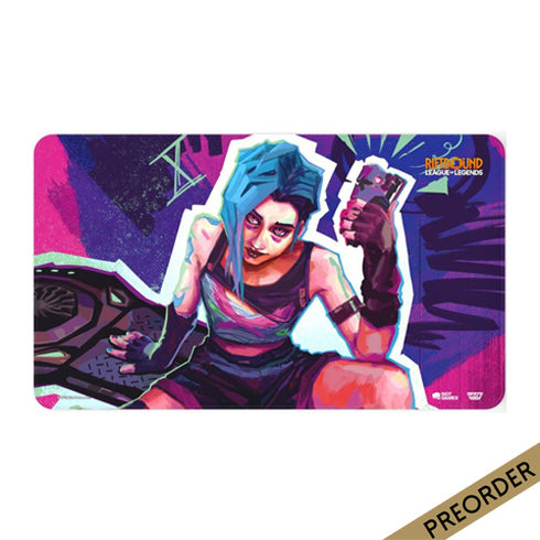 Riftbound League of Legends TCG Set 1 Origins Playmat Jinx