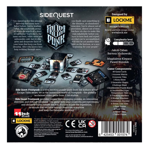 Side Quest Frostpunk
