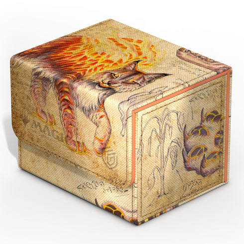 Ultimate Guard Sidewinder 100+ Xenoskin Deck Box - MTG Bloomburrow - Sunspine Lynx