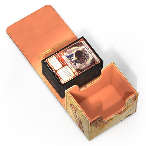 Ultimate Guard Sidewinder 100+ Xenoskin Deck Box - MTG Bloomburrow - Sunspine Lynx