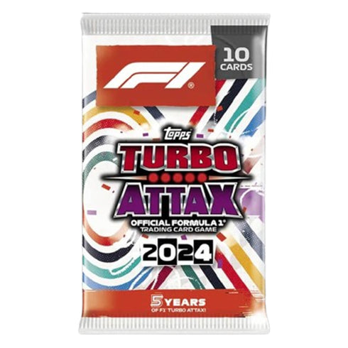 TURBO ATTAX Formula 1 2024 Trading Cards Booster Box
