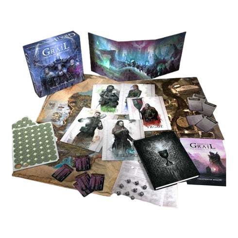 Tainted Grail TTRPG Song of a Dying World Deluxe Box Set with Limited Edition Corebook
