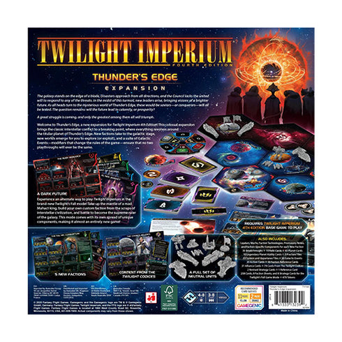 Twilight Imperium Thunder's Edge Expansion