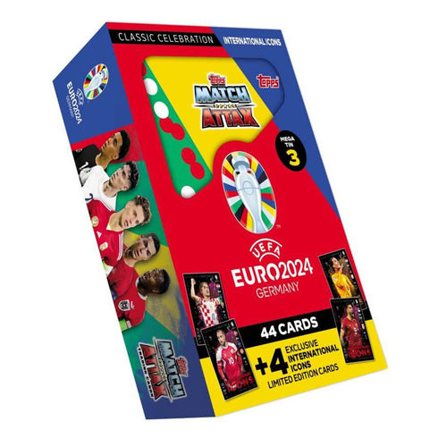 UEFA Match Attax EURO 2024 Edition Mega Tins (Set of 3)