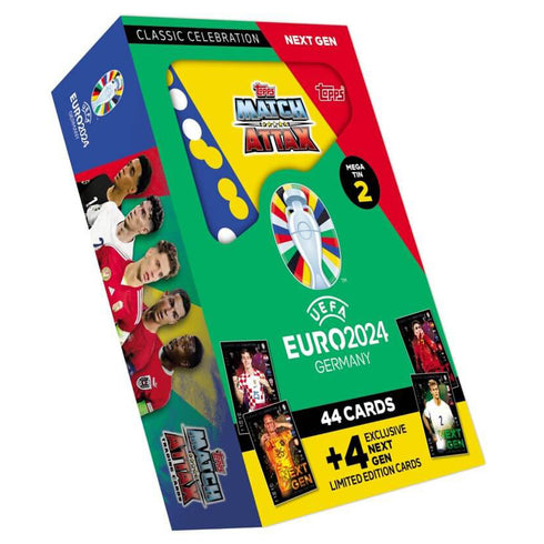 UEFA Match Attax EURO 2024 Edition Mega Tins (Set of 3)