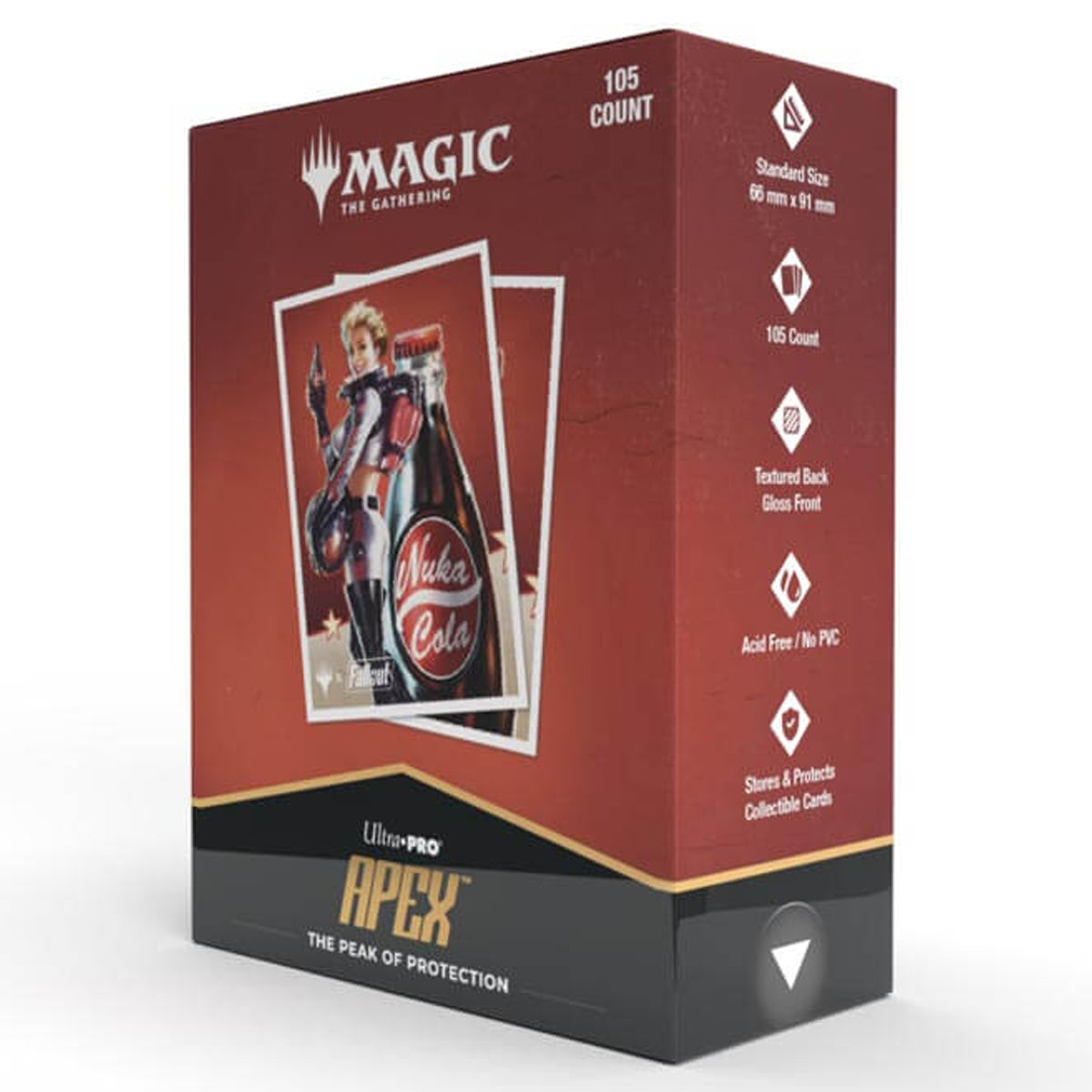 ULTRA PRO Magic The Gathering Fallout 105ct Apex Deck Protector sle