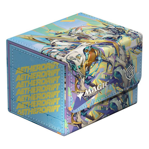 Ultimate Guard Sidewinder 100+ XenoSkin Deck Box - MTG Aetherdrift - Riptide Gearhulk