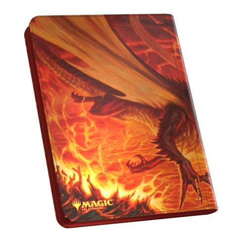 Ultimate Guard Zipfolio 360 XenoSkin Binder - Magic MTG Tarkir Dragonstorm - Magmatic Hellkite