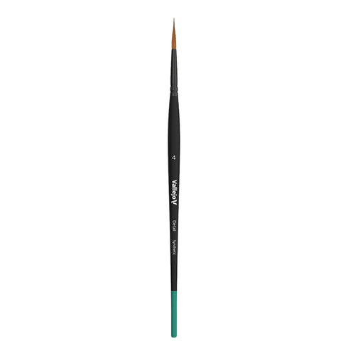 Vallejo Brushes - Detail - Round Synthetic Brush No. 4/0