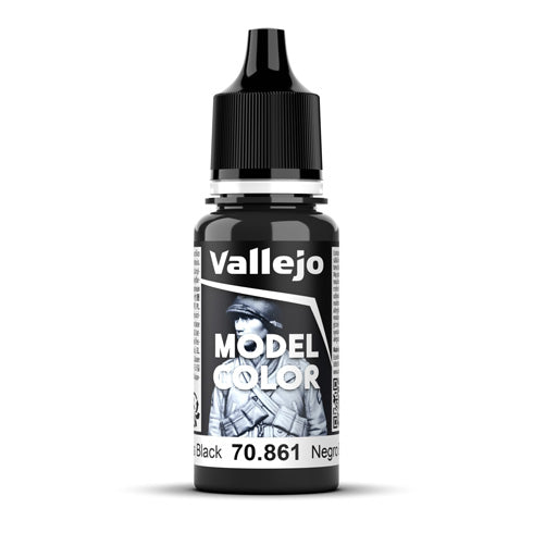 Vallejo Model Colour - Glossy Black 17 ml