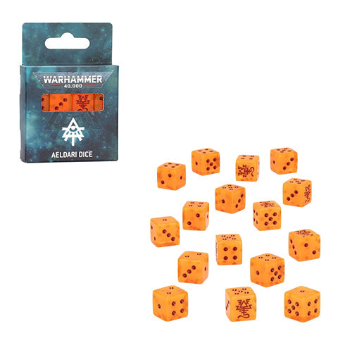 Warhammer 40K Aeldari Dice