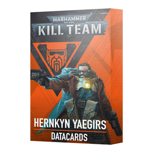 Warhammer 40K Kill Team Hernkyn Yaegirs Datacards