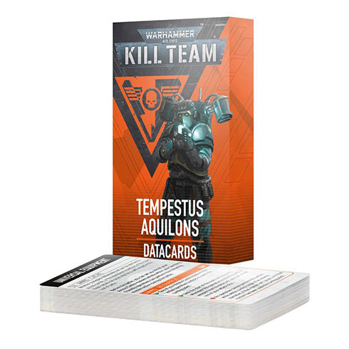 Warhammer 40K Kill Team Tempestus Aquilons Datacards