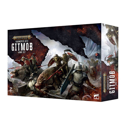 Warhammer Age of Sigmar Gloomspite Gitz Gitmob Army Set