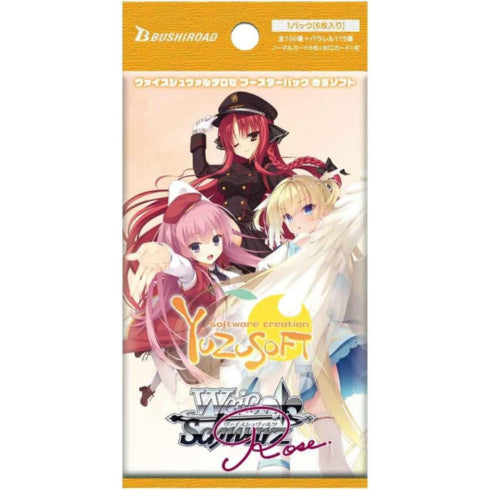 Weiss Schwarz Rose JPN YUZU SOFT Booster Box Japanese