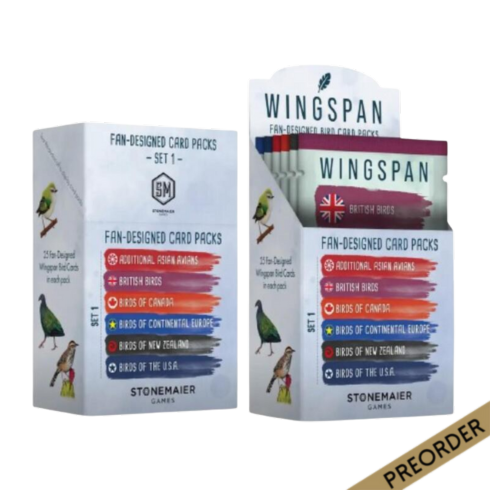 Wingspan Fan Designed Packs (Set of 6)
