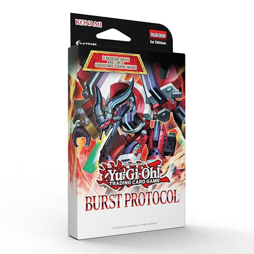 YuGiOh! Burst Protocol 3-Booster Tuckbox – Gameology