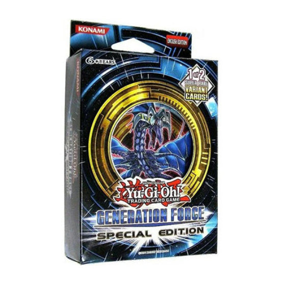 yugioh secret forces booster box YuGiOh! Generation Force Special Edition Pack – Gameology Each Extreme Force Special Original Pokemon Card Activity Gym Heroes Unlimited Booster Pack:Gyarados (Long Crimp) Star Wars Unlimited Sealed Products