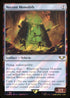 FOIL Necron Monolith (40K-161) - Warhammer 40,000 Commander - Magic The Gathering