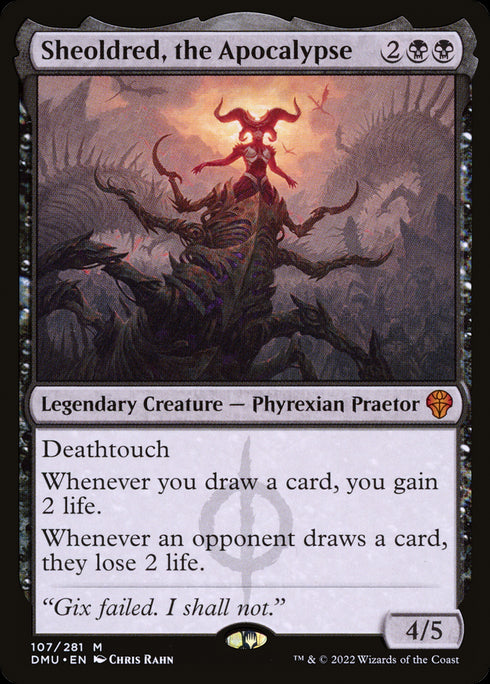 Sheoldred, the Apocalypse (DMU-107) - Dominaria United - Magic The Gathering