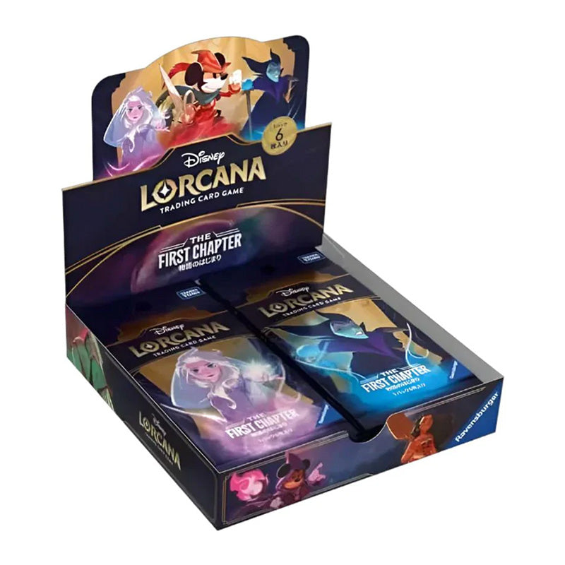 lorcana first chapter booster box australia Disney TCG The Japanese Style:Amethyst/Steel Rise of the Floodborn Booster Box Add more glimmers to Magic The Gathering-Final Fantasy: