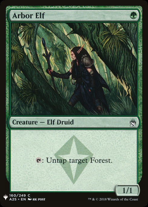 Arbor Elf (LIST-A25-160) - The List - Magic The Gathering