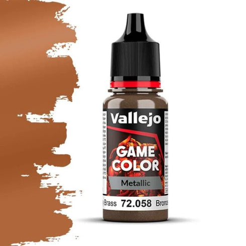 Vallejo Game Colour Brassy Brass 18ml (72.058)