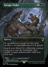 Savage Order (REX-006) - Jurassic World Collection (Borderless) - Magic The Gathering