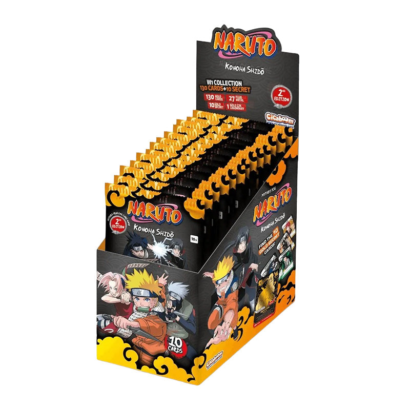 Naruto Mythos TCG Konoha Shido Booster Box 2nd Edition – Gameology