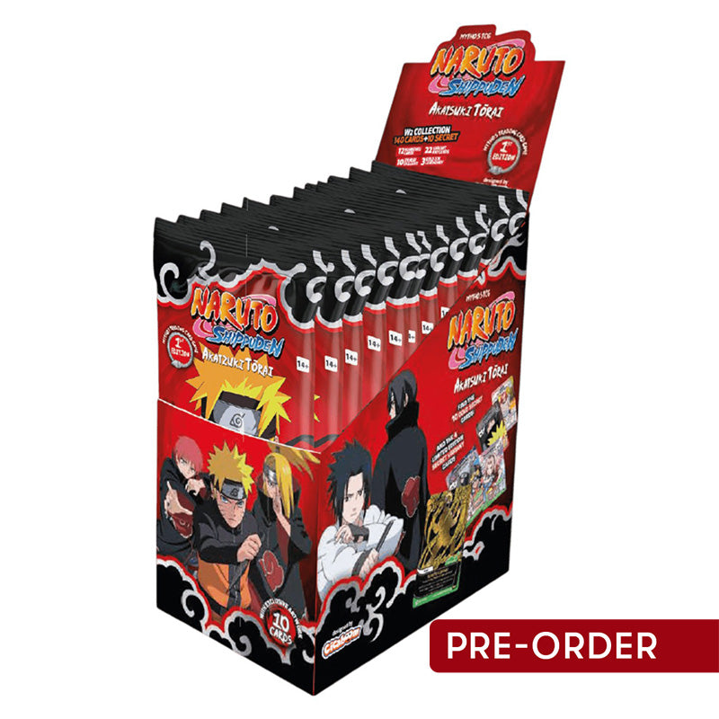 Naruto Mythos TCG Naruto Shippuden Akatsuki Booster Box 1st
