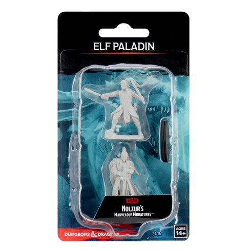 D&D Nolzurs Marvelous Unpainted Miniatures Male Elf Paladin