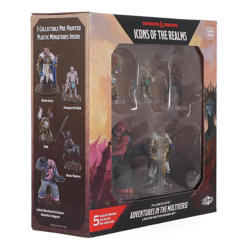 D&D Icons of the Realms Planescape: Adventures in the Multiverse - Limited Edition Boxed Set