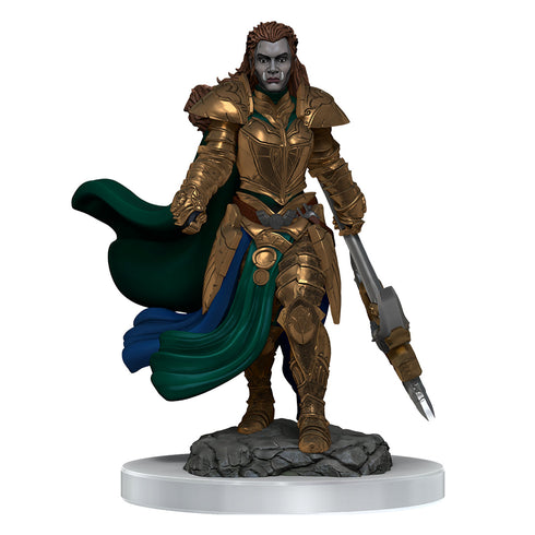 D&D Nolzurs Marvelous Miniatures Orc Fighter Female