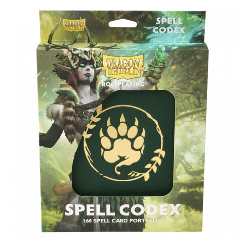 Dragon Shield Roleplaying Spell Codex Forest Green