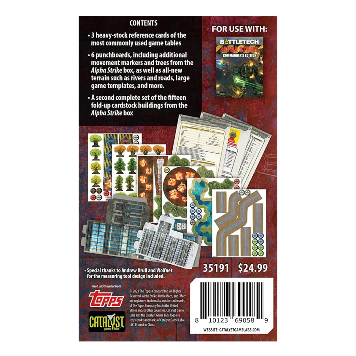 BattleTech Counters Pack Alpha Strike Gameology Product