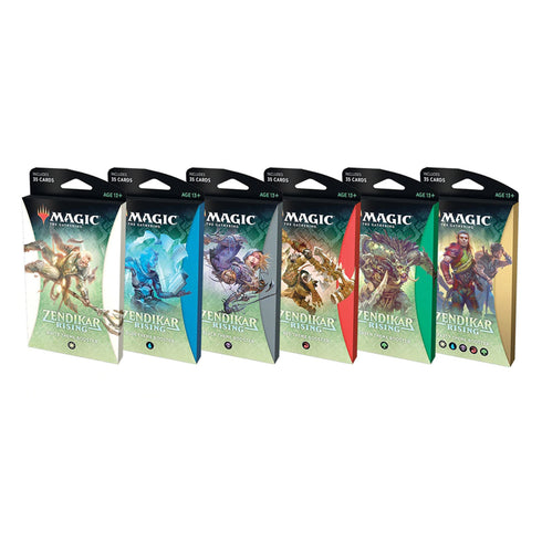 Magic Zendikar Rising Theme Boosters (Set of 6) MTG