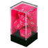 Chessex CHX 25444 Opaque Polyhedral Pink/white 7-Die Set